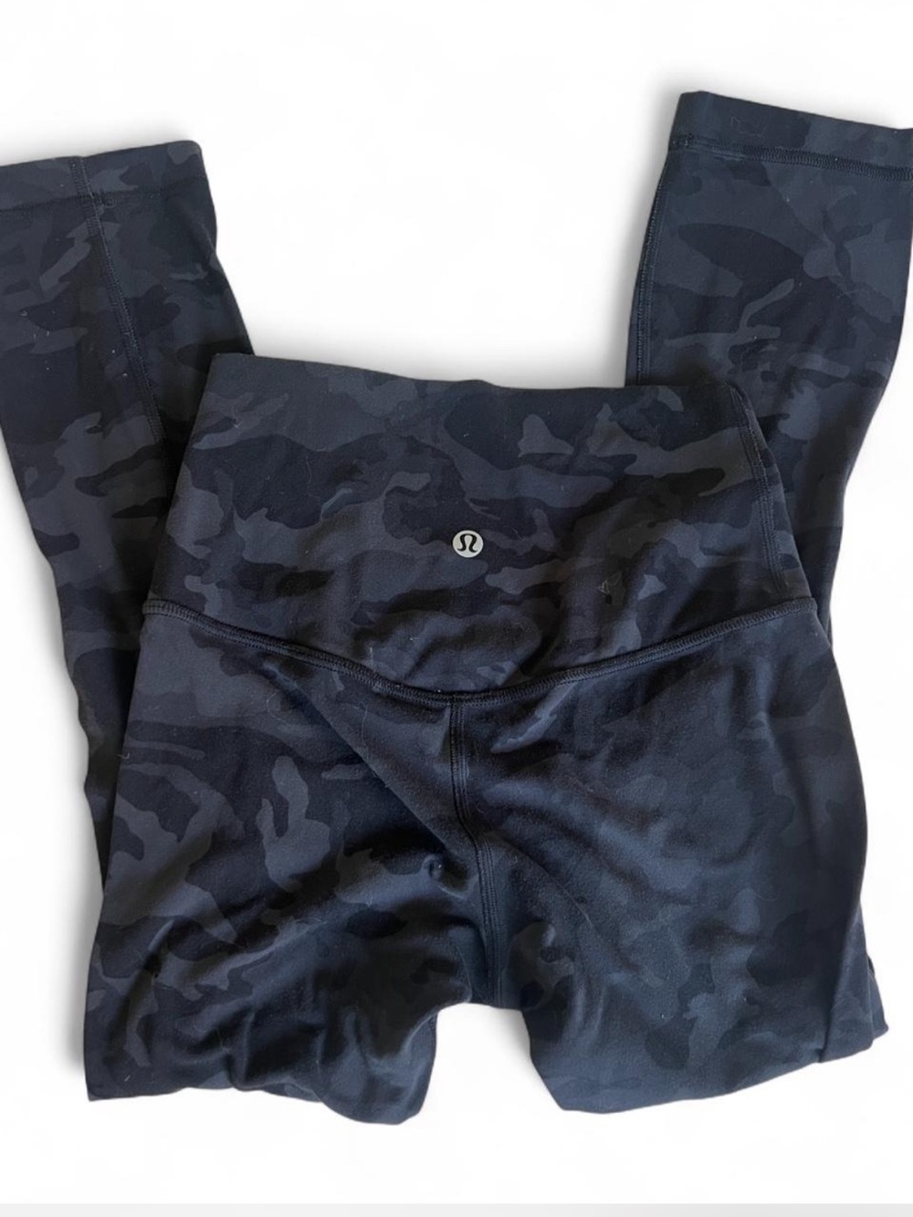 Lulu Lemon Align Cropped High Rise Legging 25” Gray Camo size 2